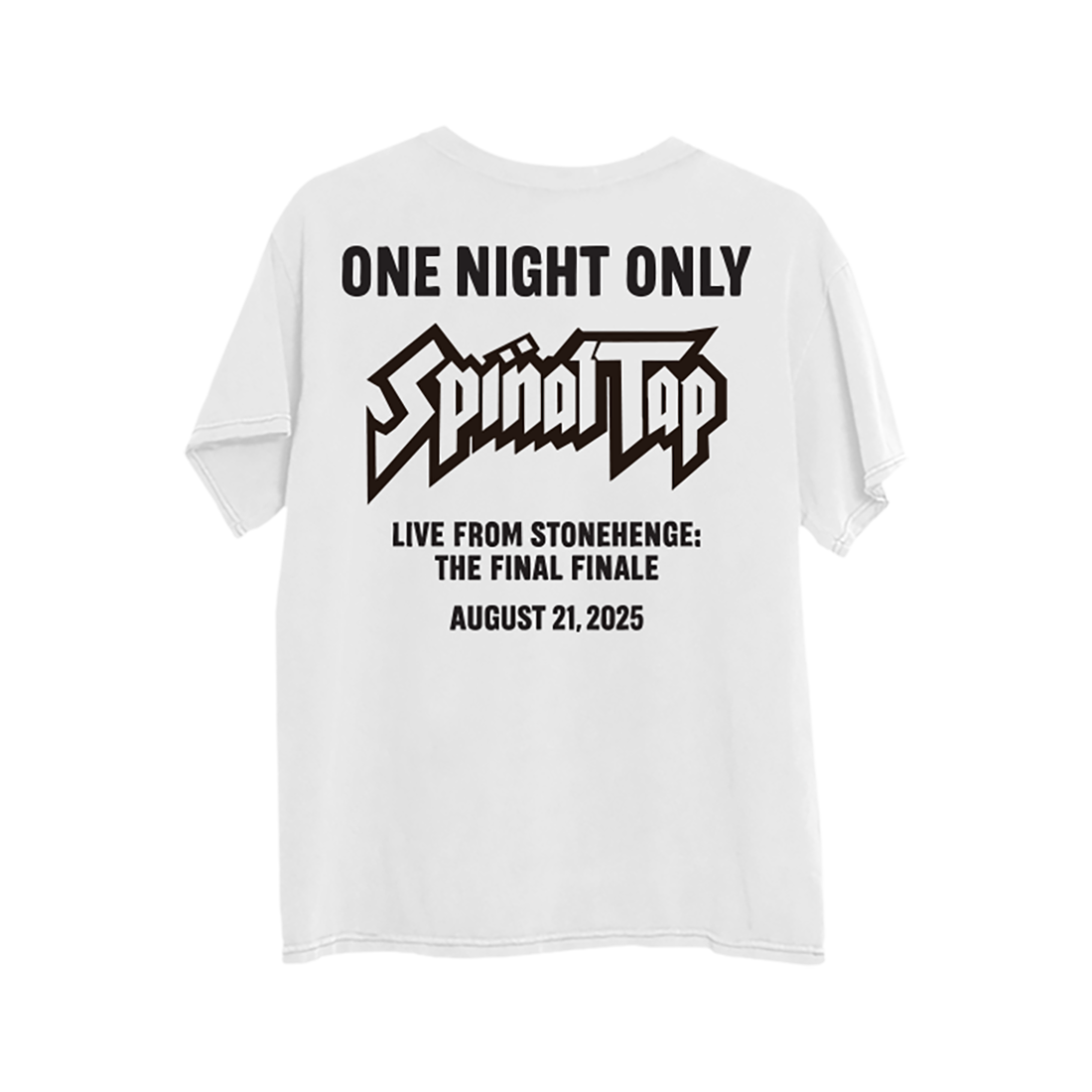 Spinal Tap  - Spinal Tap Stonehenge Event White T-Shirt